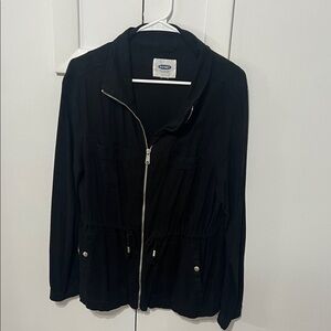 Old Navy Women's Utility Jacket in Black